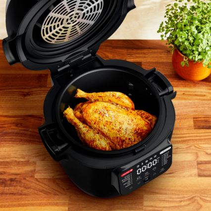 Tefal - Višenamjenski lonac i friteza na vrući zrak 2 u 1 MULTICOOK ACTIFRY 1334W/230V 6 l