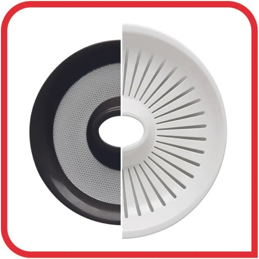 Tefal - Električni prešač za citruse VITAPRESS 0,6 l 25W/230V bijela/crna