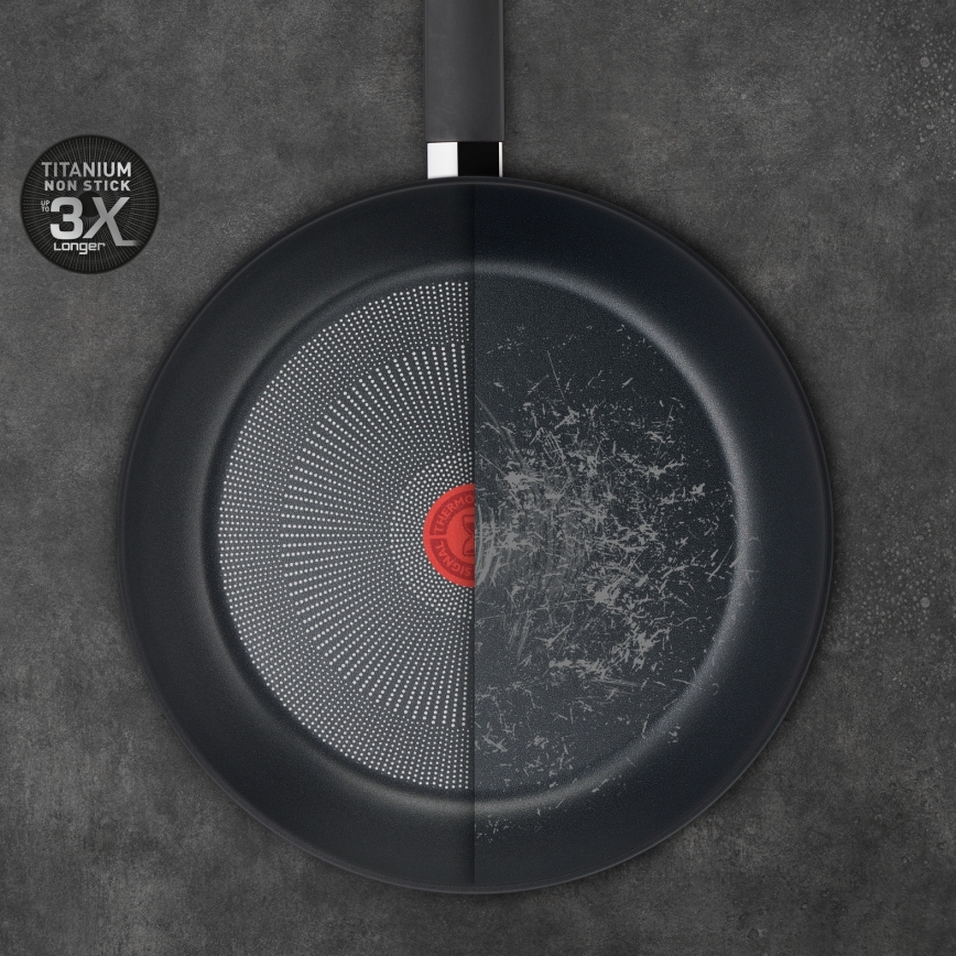 Tefal - Wok tava TITANIUM FORCE 28 cm