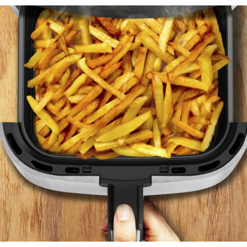 Tefal - Zračna friteza 4,2 l EASY FRY&GRILL 2 u 1 1550W/230V inox