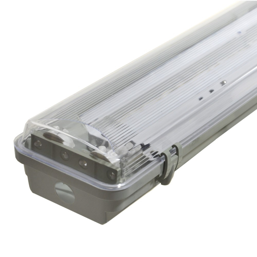 Tehničko fluorescentno svjetlo 2xG13/36W/230V 120 cm IP65 sivo