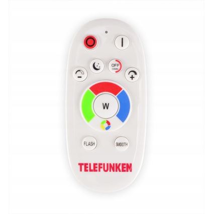 Telefunken 301506TF - LED RGBW Prigušivi panel LED/18W/230V 4000K + daljinski upravljač