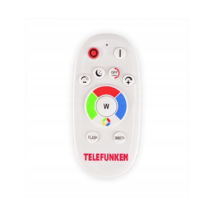 Telefunken 301506TF - LED RGBW Prigušivi panel LED/18W/230V 4000K + daljinski upravljač