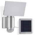Telefunken 304704TF - LED Solarni zidni reflektor sa senzorom LED/6W/3,7V IP44 srebrna