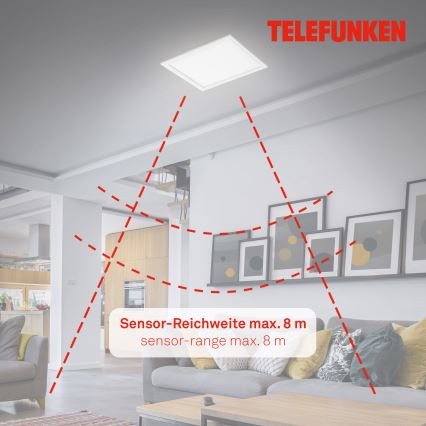 Telefunken 308606TF - LED Nadgradni panel sa senzorom LED/13W/230V