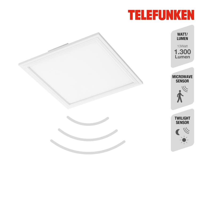 Telefunken 308606TF - LED Nadgradni panel sa senzorom LED/13W/230V
