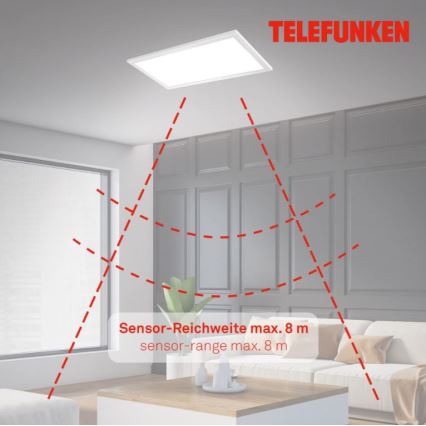 Telefunken 308706TF - LED Stropna svjetiljka sa senzorom LED/36W/230V