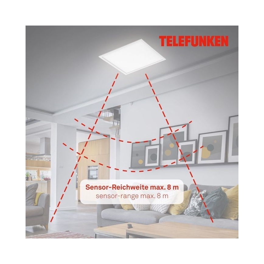 Telefunken 308806TF - LED Nadgradni panel sa senzorom LED/25W/230V 4000K