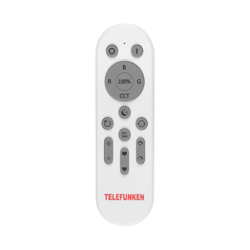 Telefunken 309602TF - LED RGBW Prigušiva stropna svjetiljka LED/18W/230V 2700-6500K Wi-Fi Tuya