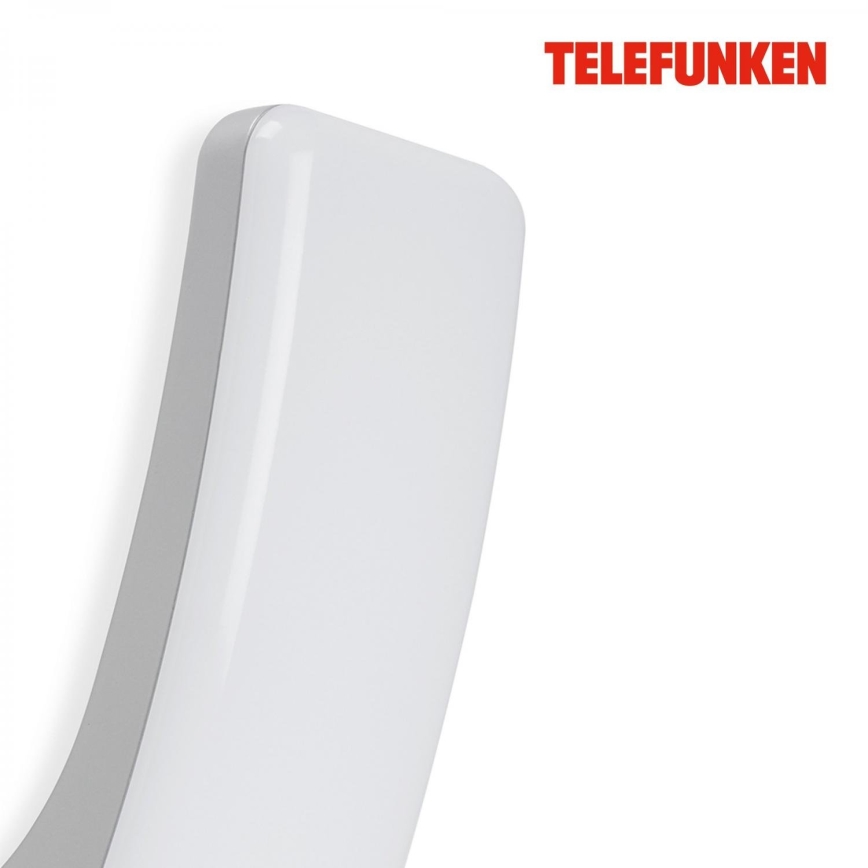 Telefunken 311604TF - LED Vanjska zidna svjetiljka LED/15W/230V IP44 srebrna