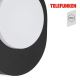 Telefunken 312005TF - LED Vanjska zidna svjetiljka LED/8W/230V IP44 crna