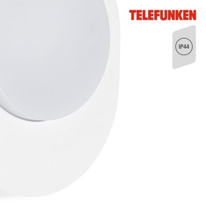 Telefunken 312006TF - LED Vanjska zidna svjetiljka LED/8W/230V IP44 bijela