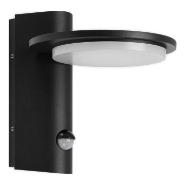 Telefunken 312505TF-LED Vanjska zidna svjetiljka sa senzorom LED/10W/230V IP44 crna