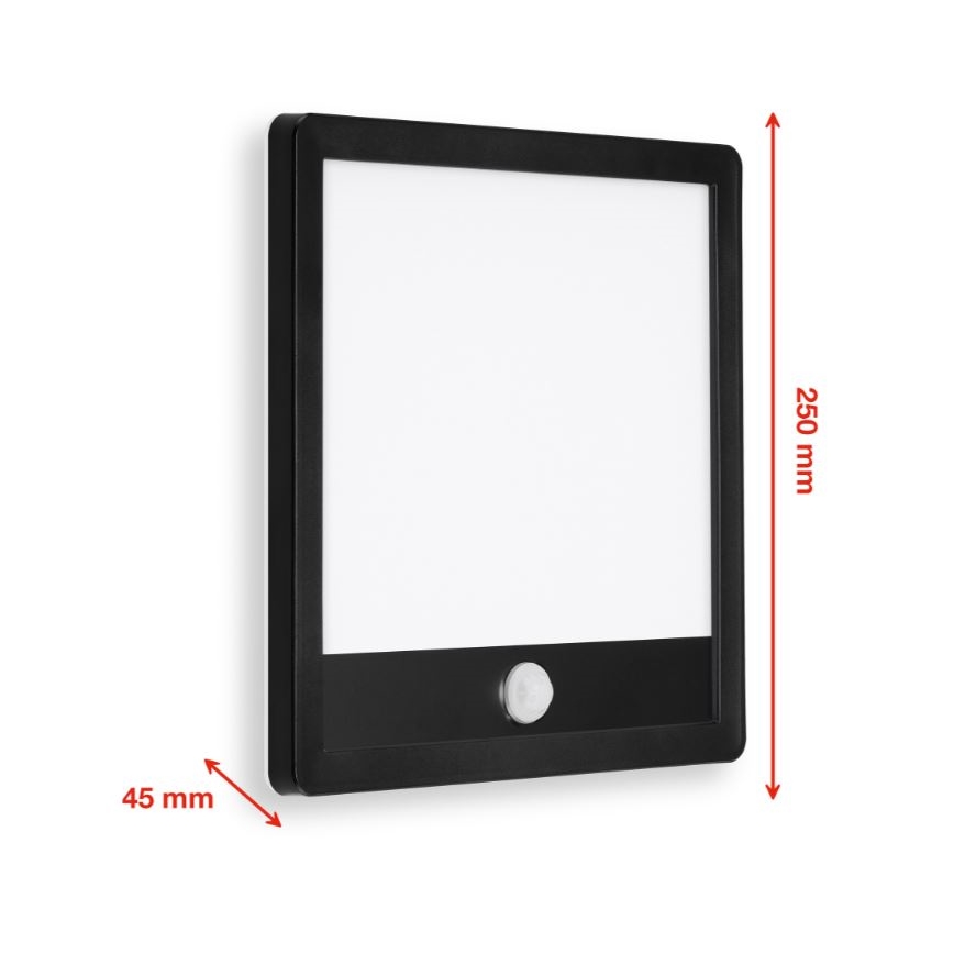 Telefunken 313805TF - LED Vanjska zidna svjetiljka sa senzorom LED/15W/230V IP44