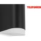 Telefunken 314905TF - LED Vanjska zidna svjetiljka 2xGU10/5W/230V IP44 crna