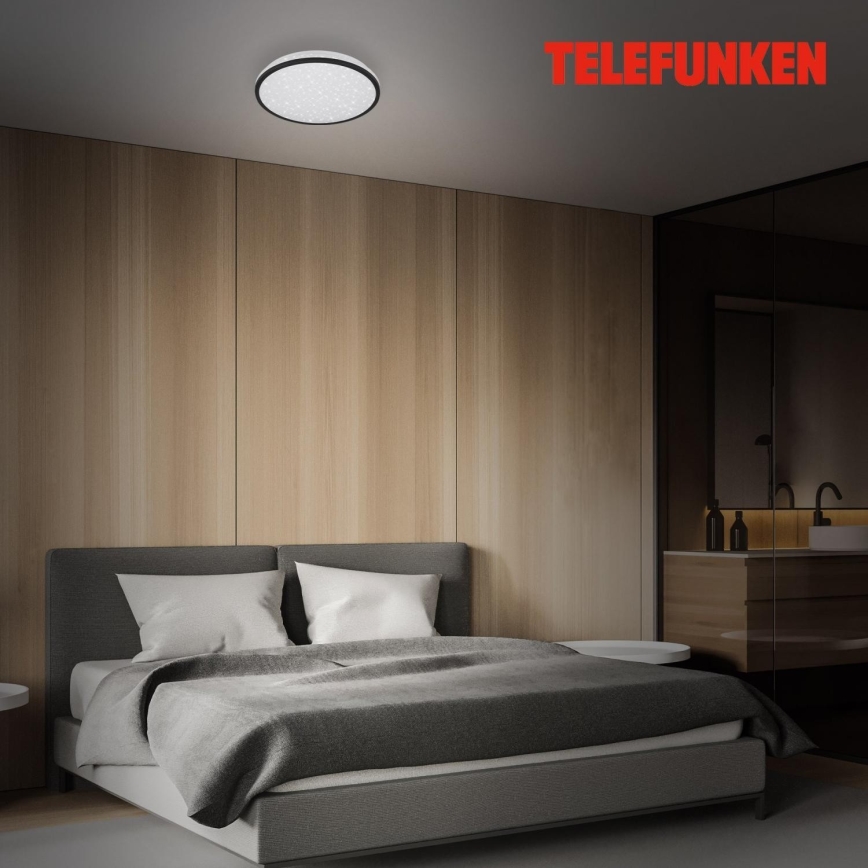 Telefunken 318305TF - LED Stropna svjetiljka za kupaonicu sa senzorom LED/16W/230V IP44 pr. 28 cm