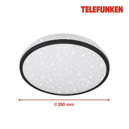 Telefunken 318305TF - LED Stropna svjetiljka za kupaonicu sa senzorom LED/16W/230V IP44 pr. 28 cm