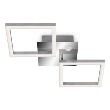 Telefunken 318508TF - LED Stropna svjetiljka sa senzorom FRAME LED/12W/230V 3000K mat krom