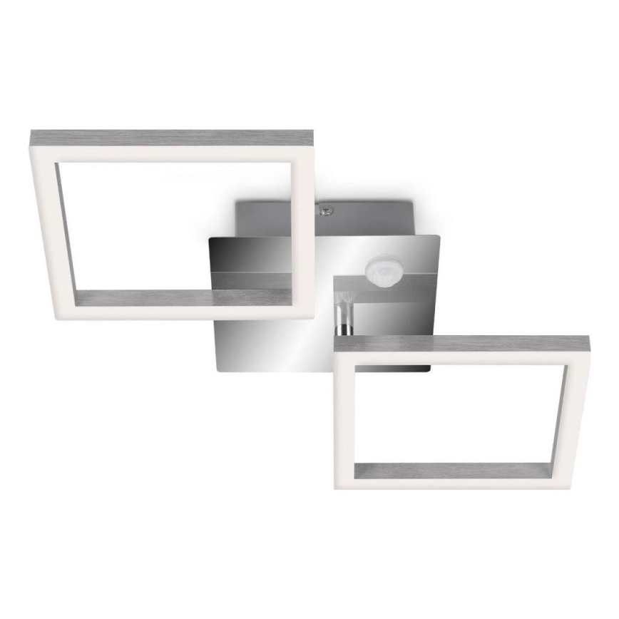 Telefunken 318508TF - LED Stropna svjetiljka sa senzorom FRAME LED/12W/230V 3000K mat krom