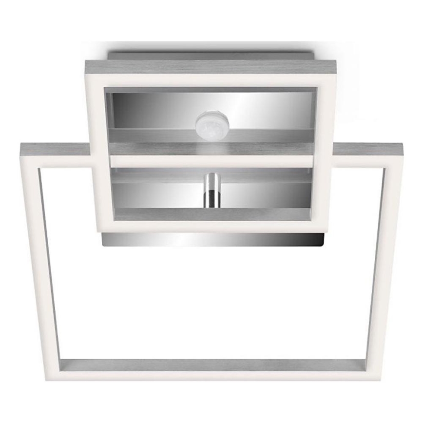 Telefunken 318608TF - LED Stropna svjetiljka sa senzorom FRAME LED/17W/230V 3000K mat krom