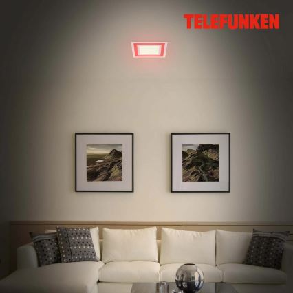 Telefunken 318706TF - LED RGBW prigušivi panel LED/18W/230V 3000-6500K + daljinski upravljač