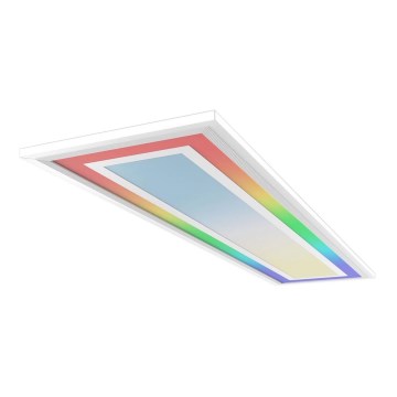 Telefunken 318906TF - LED RGBW prigušivo stropno svjetlo LED/24W/230V 3000-6500K 25x100 cm + daljinski upravljač