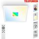 Telefunken 319106TF - LED RGBW Prigušiva stropna svjetiljka LED/24W/230V 2700-6500K bijela + daljinski upravljač