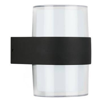 Telefunken 320405TF - LED vanjska zidna svjetiljka 2xLED/8W/230V IP44 crna