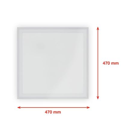 Telefunken 321206TF - LED RGBW Prigušiva stropna svjetiljka LED/18W/230V 3000-6500K + daljinski upravljač