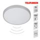 Telefunken 601604TF - LED Stropna svjetiljka za kupaonicu sa senzorom LED/12W/230V IP44 pr. 29 cm