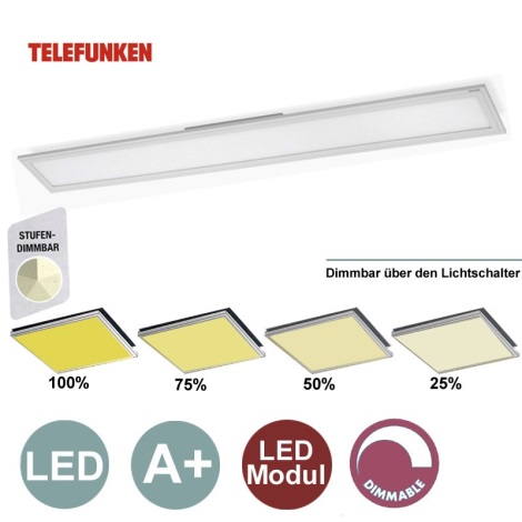 Telefunken - LED Prigušivi panel 1xLED/24W/230V
