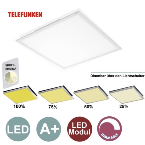 Telefunken - LED Prigušivi panel 1xLED/36W/230V