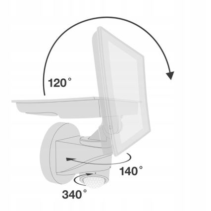 Telefunken - LED reflektor s senzorom LED/20W/230V