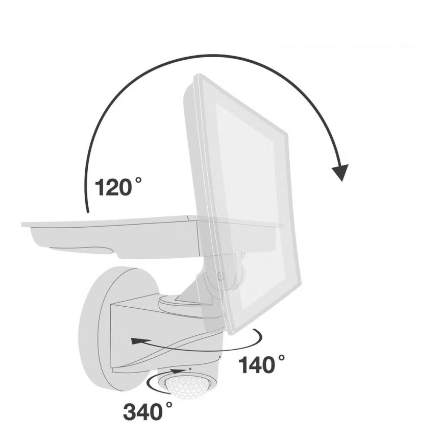 Telefunken - LED reflektor sa senzorom LED/20W/230V