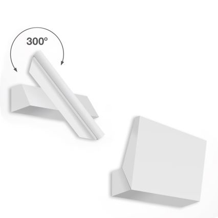 Telefunken - LED vanjsko zidno svjetilo LED/10W/230V IP44 bijelo