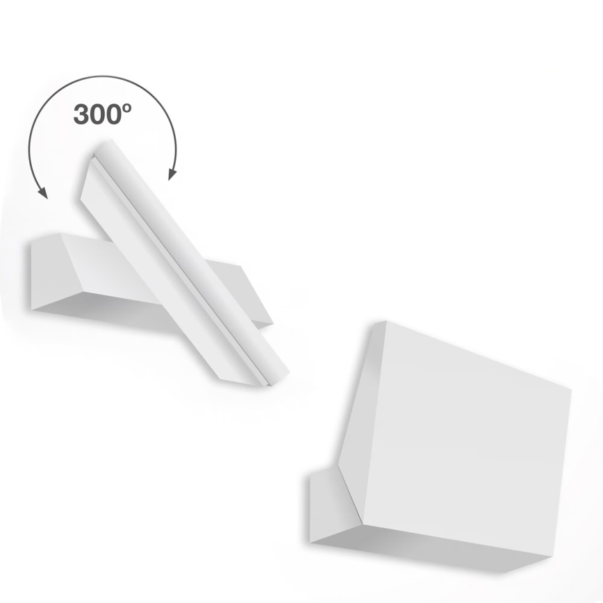 Telefunken - LED vanjsko zidno svjetilo LED/10W/230V IP44 bijelo