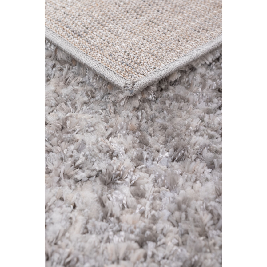 Tepih BILBAO SHAGGY 120x160 cm sivi