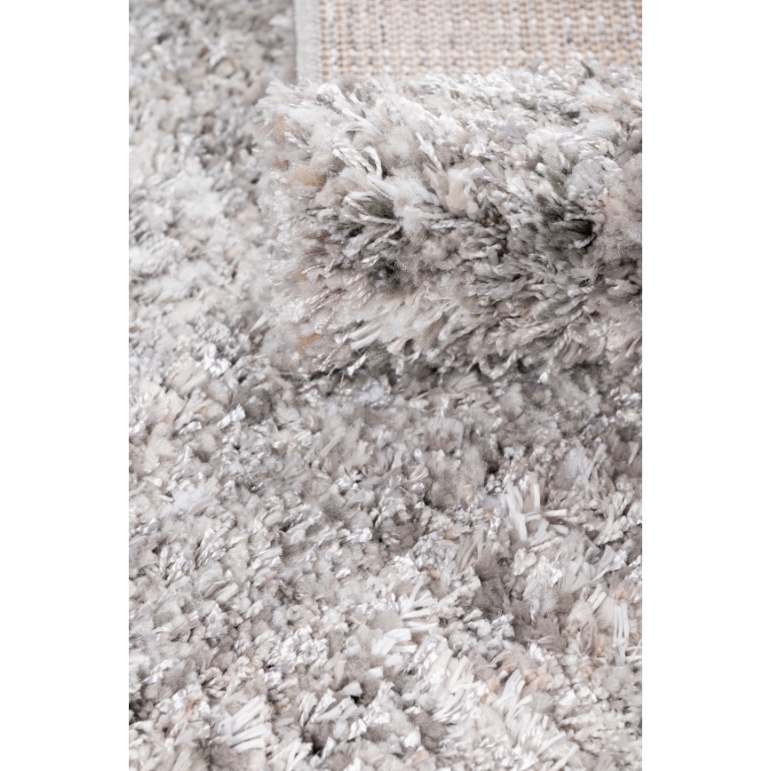 Tepih BILBAO SHAGGY 120x160 cm sivi