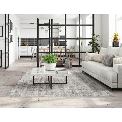Tepih BILBAO SHAGGY 160x230 cm siva/antracit