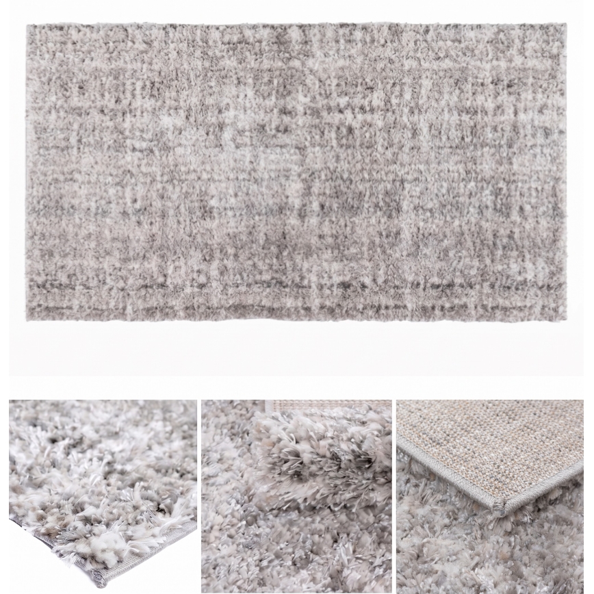 Tepih BILBAO SHAGGY 160x230 cm siva/antracit