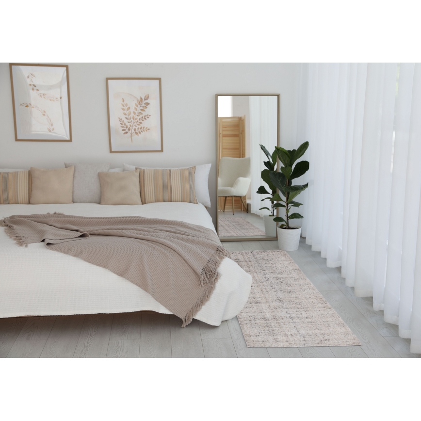 Tepih BILBAO SHAGGY 80x150 cm bež