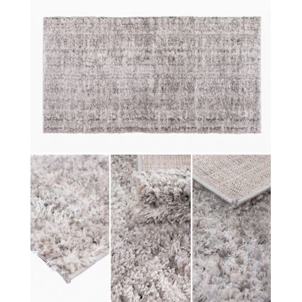 Tepih BILBAO SHAGGY 80x150 cm sivi/antracit