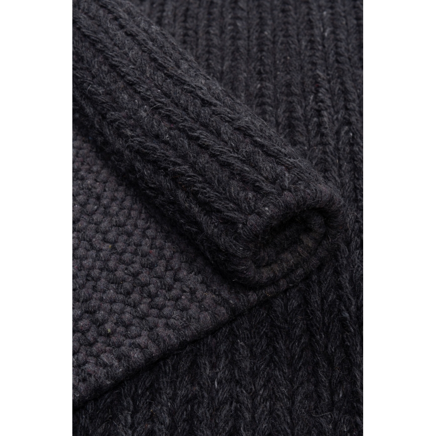 Tepih FIR WOOL 120x170 cm 2600 g/m2 antracit/prirodna