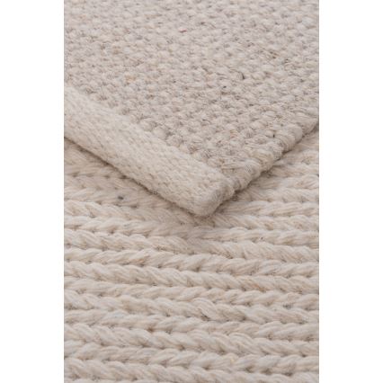 Tepih FIR WOOL 120x170 cm 2600 g/m2 krem/prirodna