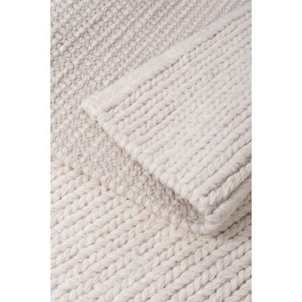 Tepih FIR WOOL 120x170 cm 2600 g/m2 krem/prirodna