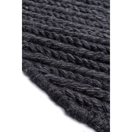 Tepih FIR WOOL 160 cm 2600 g/m2 antracit/prirodan