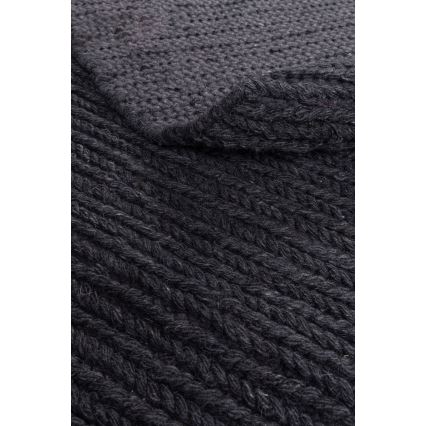 Tepih FIR WOOL 160 cm 2600 g/m2 antracit/prirodan