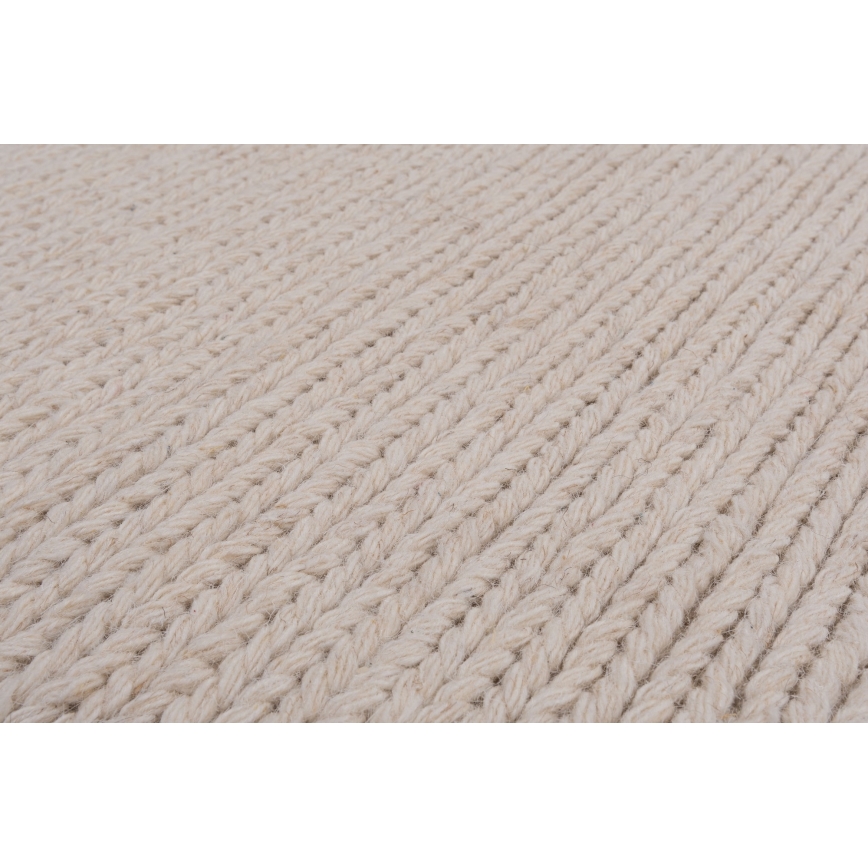 Tepih FIR WOOL 160x230 cm 2600 g/m2 krem/prirodna