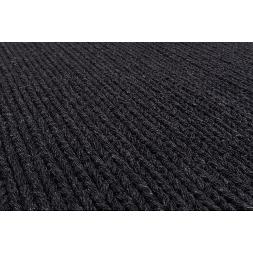 Tepih FIR WOOL 160x230 cm, 2600 g/m², antracit/prirodna boja