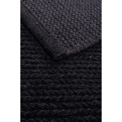 Tepih FIR WOOL 160x230 cm, 2600 g/m², antracit/prirodna boja